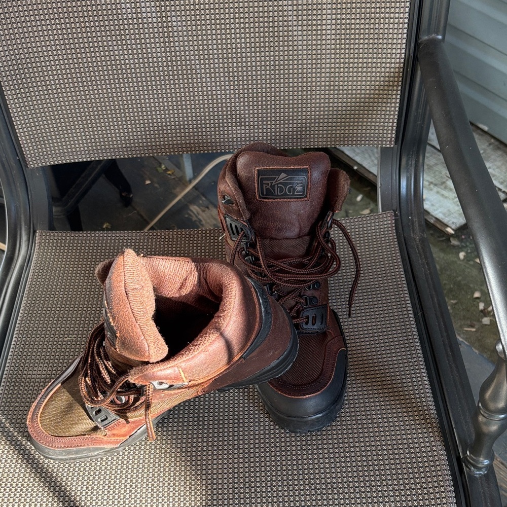 Wildfire Ridge Brown Mesh Hiking Boots